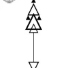 tatouage ephemere avant bras minimaliste Tatouage éphémère avant bras minimaliste