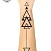 tatouage ephemere avant bras minimaliste photo Tatouage éphémère avant bras minimaliste