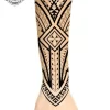 tatouage ephemere avant bras neo zelandais Tatouage éphémère avant bras néo zélandais