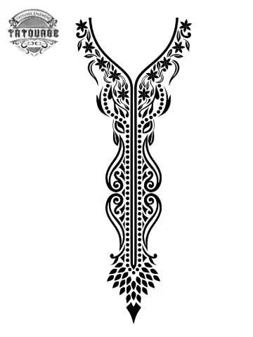tatouage ephemere avant bras oriental Tatouage éphémère avant bras oriental