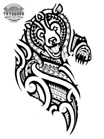 tatouage ephemere avant bras ours Tatouage éphémère avant bras ours