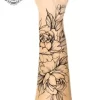 Tatouage éphémère avant bras pivoine