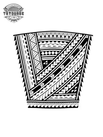 tatouage ephemere avant bras polynesien Tatouage éphémère avant bras polynésien