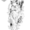 tatouage ephemere avant bras renard Tatouage éphémère avant bras renard