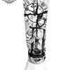 Tatouage éphémère avant bras sablier