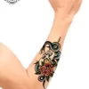 tatouage ephemere avant bras tete de mort photo Tatouage éphémère avant bras tête de mort