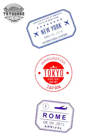 tatouage ephemere avant bras voyage Tatouage éphémère avant bras voyage
