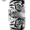 tatouage ephemere avant bras yeux de tigre Tatouage éphémère avant bras yeux de tigre