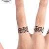 tatouage ephemere bague doigt photo Tatouage éphémère bague doigt