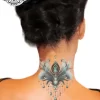 tatouage ephemere bijoux nuque photo Tatouage éphémère bijoux nuque