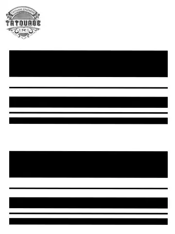 Tatouage éphémère bracelet bande noir