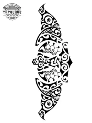 Tatouage éphémère bracelet biceps