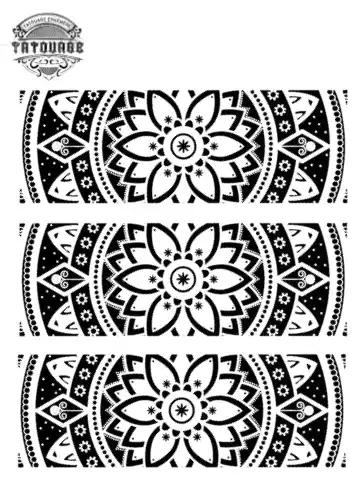tatouage ephemere bracelet bras femme Tatouage éphémère bracelet bras femme