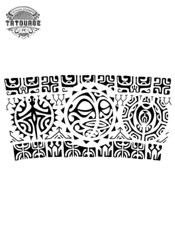 tatouage ephemere bracelet bras homme Tatouage éphémère bracelet bras homme