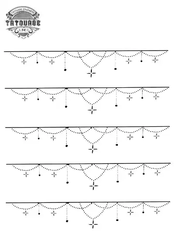 tatouage ephemere bracelet breloque Tatouage éphémère bracelet breloque