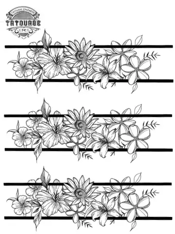 tatouage ephemere bracelet femme poignet Tatouage éphémère bracelet femme poignet
