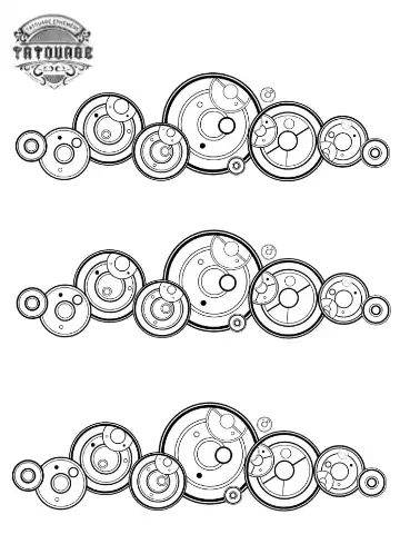 tatouage ephemere bracelet geek Tatouage éphémère bracelet geek