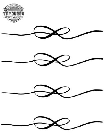 tatouage ephemere bracelet infini poignet Tatouage éphémère bracelet infini poignet
