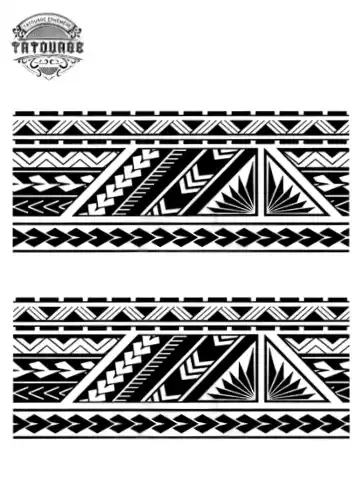 Tatouage éphémère bracelet noir homme