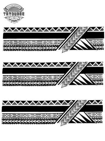tatouage ephemere bracelet noir Tatouage éphémère bracelet noir