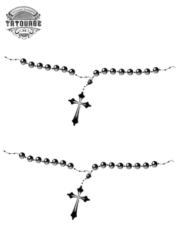 tatouage ephemere bracelet religieux Tatouage éphémère bracelet religieux