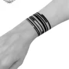 tatouage ephemere bracelet trait photo Tatouage éphémère bracelet trait