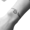 tatouage ephemere bracelet tulipe photo Tatouage éphémère bracelet tulipe