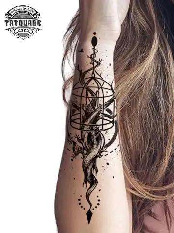 tatouage ephemere bras arbre de vie photo Tatouage éphémère bras arbre de vie