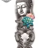 tatouage ephemere bras bouddha Tatouage éphémère bras bouddha