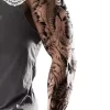 Tatouage éphémère bras complet carpe koi