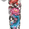Tatouage éphémère bras complet couleur