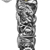 Tatouage éphémère bras complet homme