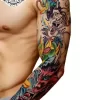 Tatouage éphémère bras complet homme japonais