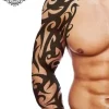 Tatouage éphémère bras complet tribal