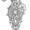 tatouage ephemere bras dentelle Tatouage éphémère bras dentelle