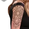 tatouage ephemere bras dentelle photo Tatouage éphémère bras dentelle