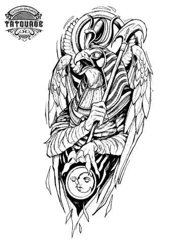 tatouage ephemere bras e?gyptien Tatouage éphémère bras égyptien