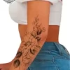 tatouage ephemere bras fleur photo Tatouage éphémère bras fleur