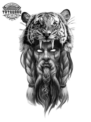 Tatouage éphémère bras homme