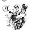 tatouage ephemere bras koala Tatouage éphémère bras koala