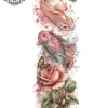 tatouage ephemere bras koi Tatouage éphémère bras koï