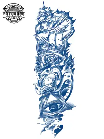 tatouage ephemere bras kraken Tatouage éphémère bras kraken