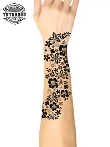 tatouage ephemere bras lierre photo Tatouage éphémère bras lierre
