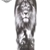 tatouage ephemere bras lion Tatouage éphémère bras lion