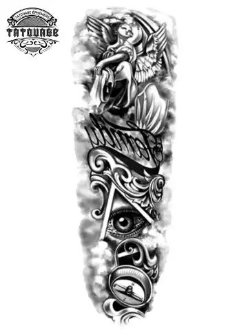 tatouage ephemere bras oeil Tatouage éphémère bras œil