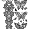 Tatouage éphémère bras ornemental