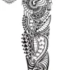 tatouage ephemere bras polyne?sien homme Tatouage éphémère bras polynésien homme