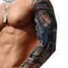 Tatouage éphémère bras religieux