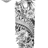 tatouage ephemere bras rose homme Tatouage éphémère bras rose homme