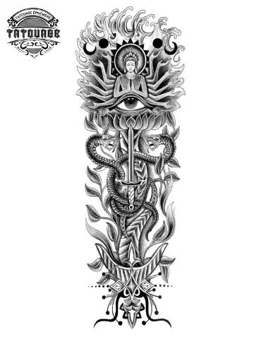 tatouage ephemere bras serpent Tatouage éphémère bras serpent